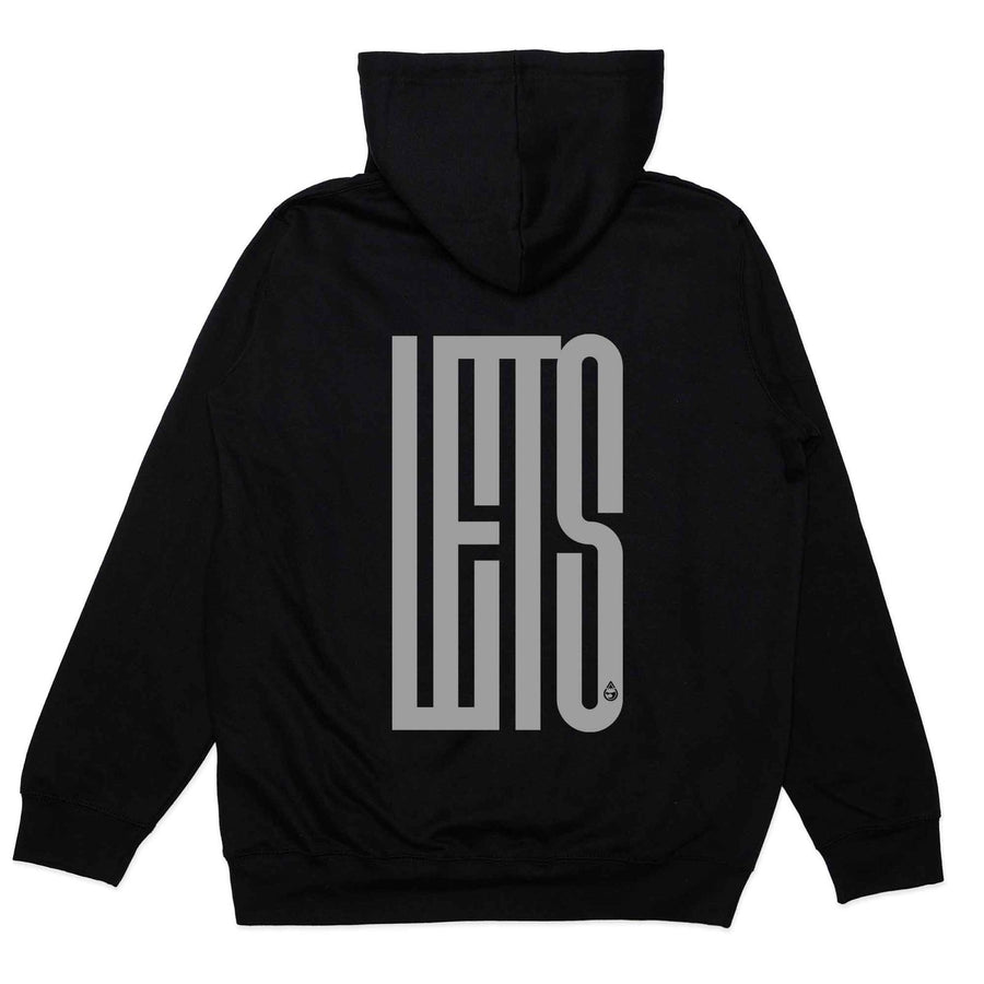 LET’S MAZE BLACK HOODIE