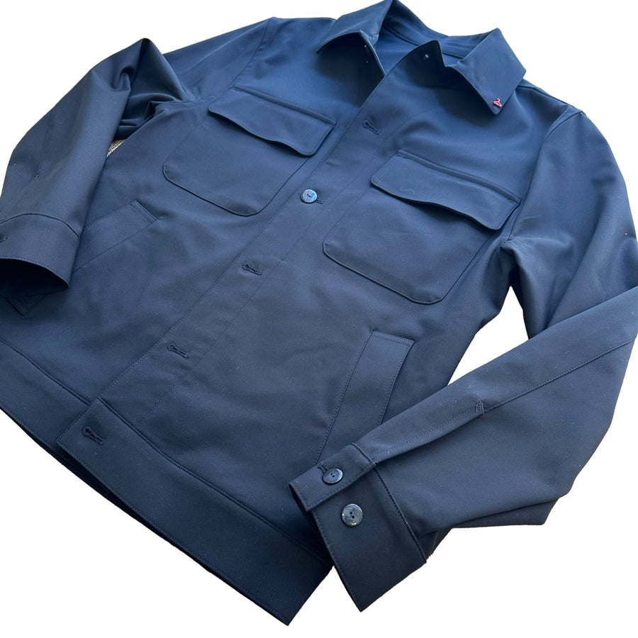 BERNA Overshirt Blu