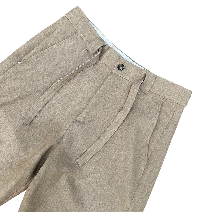 BERNA Pantalone Palazzo Beige
